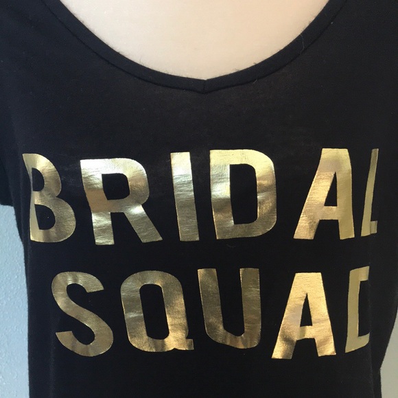 Bridal Squad Lounge Shirt Size XL - Picture 2 of 5